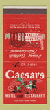 Matchbook Cover - Caesars Motel Restaurant Inglewood CA 30 Strike