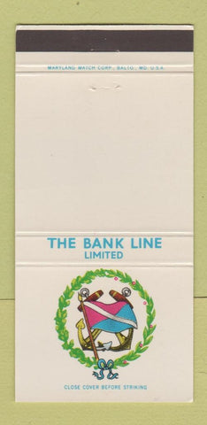 Matchbook Cover - Bank Line Freight  30 Strike