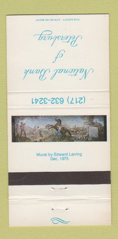 Matchbook Cover - Natonal Bank of Petersburg VA 30 Strike