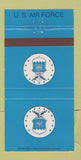 Matchbook Cover - US Air Force FE Warren Billeting 30 Strike
