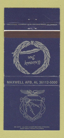 Matchbook Cover - Maxwell Air Force Base AL University Inn  30 Strike