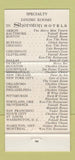 Matchbook Cover - Cafe Caprice Detroit MI Sheraton Cadillac 30 Strike