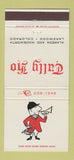 Matchbook Cover - Tally Ho Lakewood Colorado Billy Wilson Trio 30 Strike