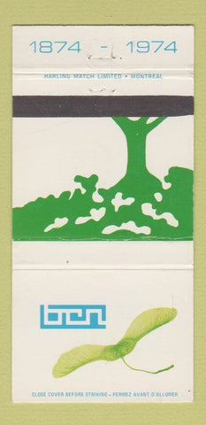 Matchbook Cover - Thomas Carlyle Quote 1974 QC? 30 Strike