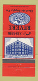 Matchbook Cover - Revere Electric Supply Chicago IL 30 Strike