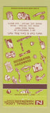 Matchbook Cover - National Lock Hardware Matt's Cash Carry Pharr TX 30 Strike