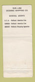 Matchbook Cover - Sun Life Cruise WEAR