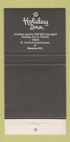 Matchbook Cover - Bogies Holiday Inn TX Dallas TX 30 Strike