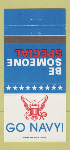 Matchbook Cover - Navy Recruiting 30 Strike