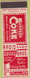Matchbook Cover - Koppers Coal Coke Coas Bros philco Chicago IL
