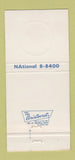 Matchbook Cover - Army Navy Club Washington DC 30 Strike