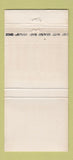 Matchbook Cover - Chez Siam Thai Restaurant Sherman Oaks CA 30 Strike