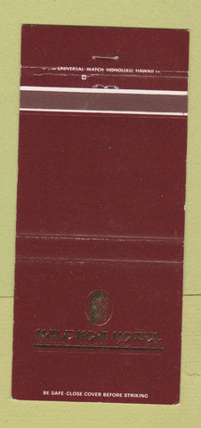 Matchbook Cover - Hale Koa Motel Honolulu Hawaii 30 Strike