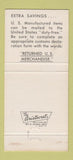 Matchbook Cover - Pacific Exchange System Duty Free 30 Strike