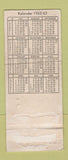Matchbook Cover - Esso oil gas Walter Schatzle Schramberg Germany 1962 WEAR