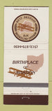 Matchbook Cover - Wright Patterson Air Force Base OH 30 Strike