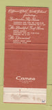 Matchbook Cover - Naval Air Station San Diego CA #1 30 Strike