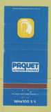 Matchbook Cover - Paquet Ulysses Cruises SS Dolphin 30 Strike