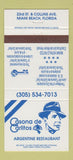 Matchbook Cover - Casona de Carlitos Argentine Miami Beach FL 30 Strike