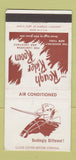 Matchbook Cover - Roosevelt Hotel New York City Rough Rider Room 30 Strike