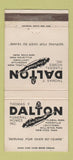 Matchbook Cover - Thomas Dalton Fueral Home Floral Park Hicksville NY 30 Strike