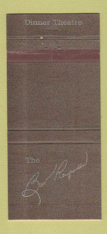 Matchbook Cover - Burt Reynolds Dinner Theatre Movie Star 30 Strike