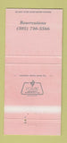 Matchbook Cover - Burt Reynolds Dinner Theatre Movie Star 30 Strike