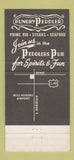 Matchbook Cover - El Zocalo Mexican Restaurant Oklahoma City OK 30 Strike