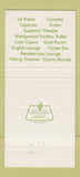 Matchbook Cover - Resorts International Atlantic City NJ Cafe Casino 30 Strike