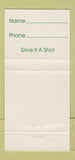 Matchbook Cover - Baguettis Nettie's Bar 30 Strike
