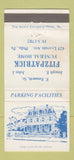 Matchbook Cover - Fitzpatrick Funeral Home Philadelphia PA WEAR 30 Strike