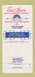 Matchbook Cover - East Lawn Sacramento CA cemetery funeral 30 Strike