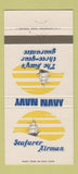 Matchbook Cover - Navy Seafarer Airman 30 Strike