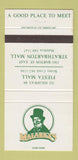 Matchbook Cover - Malarky's Stoney Creek Hamilton ON 30 Strike