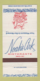 Matchbook Cover - Noah's Ark Ristorante Pizza Des Moines IA 30 Strike