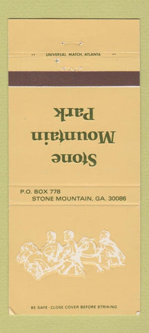 Matchbook Cover - Stone Mountain Inn GA WEAR #2 30 Strike