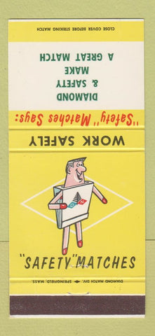 Matchbook Cover - Diamond Safety Matches 30 Strike