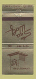 Matchbook Cover - Sea Wolf Restaurant Oakland CA 30 Strike