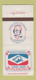 Matchbook Cover - Bicentennial Naval Base Philadelphia PA 30 Strike