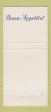 Matchbook Cover - Romeo and Juliet Restaurant Washington DC 30 Strike