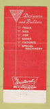 Matchbook Cover - Best Tool Engineering Detroit MI WEAR 30 Strike