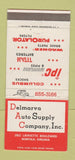 Matchbook Cover - Delmarva Auto Supply Parts Norfolk VA 30 Strike