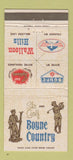 Matchbook Cover - Boyne County Golf MI 30 Strike