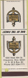 Matchbook Cover - The Sands Motel Cheyenne WY SAMPLE