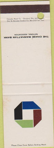 Matchbook Cover - Chase Manhattan Bank SAMPLE