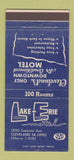 Matchbook Cover - Lake Erie Motel Cleveland OH 30 Strike