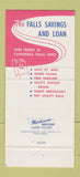 Matchbook Cover - Falls Savings and Loan Cuyahoga Falls OH 30 Strike