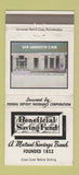 Matchbook Cover - Beneficial Savings Fund Philadelphia PA 30 Strike