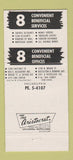 Matchbook Cover - Beneficial Savings Fund Philadelphia PA 30 Strike