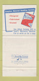 Matchbook Cover - Allied Steel Conveyors Detroit MI WEAR 30 Strike